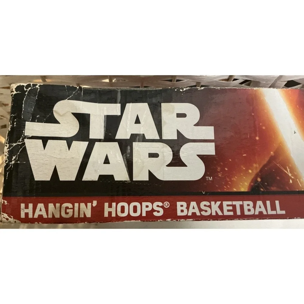 Star Wars Disney Hanging Hoops Basketball Game‎ NEW Open Box (See Desc)